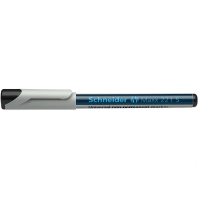 Afbeelding van Schneider universele non permanent marker Maxx 221 S zwart 112501