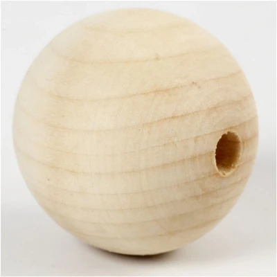 Afbeelding van Creativ Company Houten Kraal 5mm, 4st.