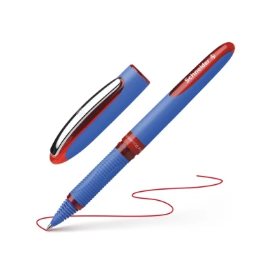 Afbeelding van 10x Rollerball Schneider One Hybrid C 0,5mm rood