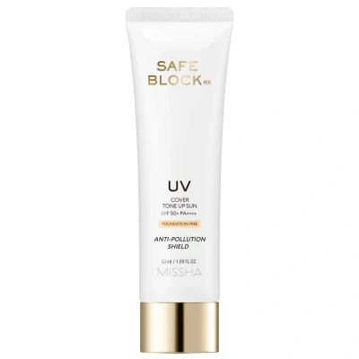 Afbeelding van Missha Safe Block RX UV Cover Tone Up Sun SPF50+ 50 ml