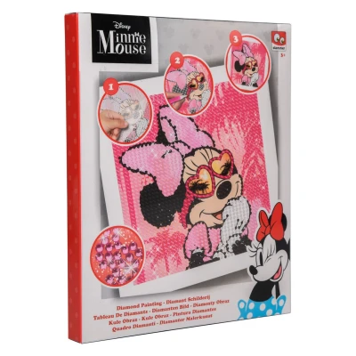 Afbeelding van Canenco Minnie Mouse Diamond Painting Schilderij