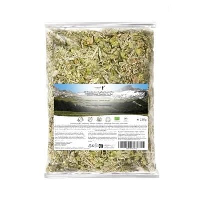 Afbeelding van Minotaur Herbs biologische Griekse bergthee van de bergen, gesneden, 250 g Hoogwaardige kwaliteit gecontroleerde teelt