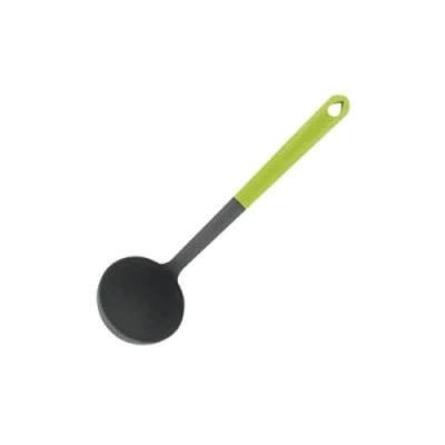 Afbeelding van Fackelmann 687054 soeplepel, bioplastiek, groen, grijs, 8,5 x 33 cm