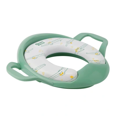 Afbeelding van Badabulle Groen Toiletverkleiner met Handgrepen B027008