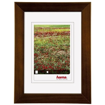 Afbeelding van Hama Foggia bruin standaard met achtergrondverlichting lijst (hout, bruin, verlicht standbeeld, 9 x 13 cm, 130 mm, 180 mm)
