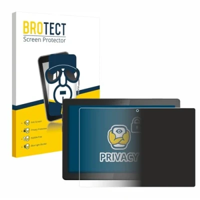 Afbeelding van BROTECT privacy screenprotector voor Lenovo Tab M10 TB X505F / X505L Folie Beschermfolie Blauwlichtfilter