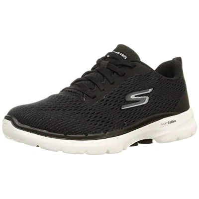 Afbeelding van Skechers Go Walk 6 Bold Vision hardloopschoen voor dames, Zwart, 38 EU