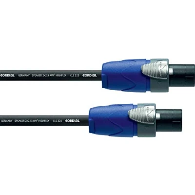 Afbeelding van CORDIAL Kabel h.p. Speakon 2 punten 5 m