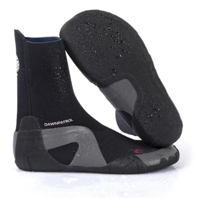 Afbeelding van 2024 Rip Curl Dawn Patrol 3mm Round Toe Neoprene Boots Black