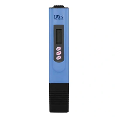 Afbeelding van Digitale LCD tester voor waterkwaliteit, winnaar TDS watertest reinheidsfilter 0 9990 PPM Temp drinkwater, aquaria en zwembaden (blauw)