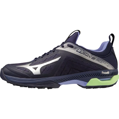 Afbeelding van Mizuno Wave Panthera Evening Blue techno Green Lolite Hockeyschoen