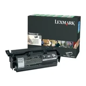 Afbeelding van Lexmark T650A11E Toner Zwart