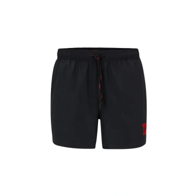 Afbeelding van HUGO Men&#039;s Dominica Swim_Short, Black1, XS, zwart 1, XS