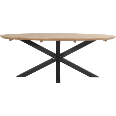 Afbeelding van Stephanie Table 240 x 140 cm Tafel Zwart Hartman