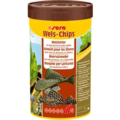 Afbeelding van Sera chips voor katvis L meervallen Ancistrus 250ml