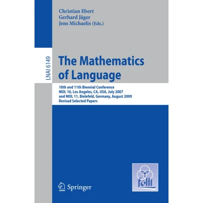 Afbeelding van The Mathematics of Language