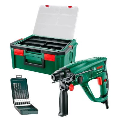 Afbeelding van Bosch Groen PBH 2100 RE Boorhamer SDS Plus 550W + SystemBox 06033A9308