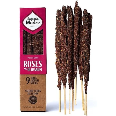 Afbeelding van Rose Olibanum sagrada madre wierook