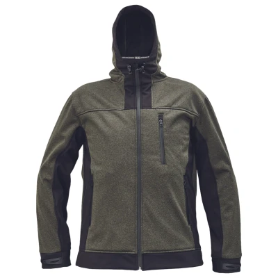 Afbeelding van Cerva Werkjas Huyer Softshell Olijfgroen Werkkleding M