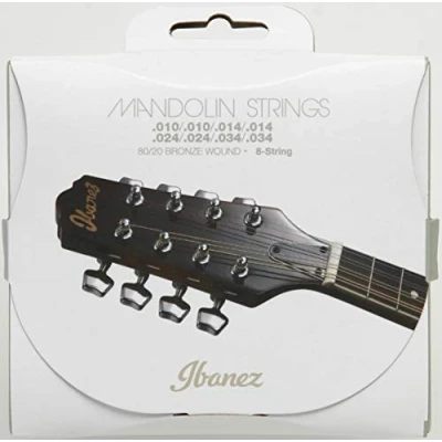Afbeelding van Ibanez IMDS4 80/20 Bronze mandoline snaren