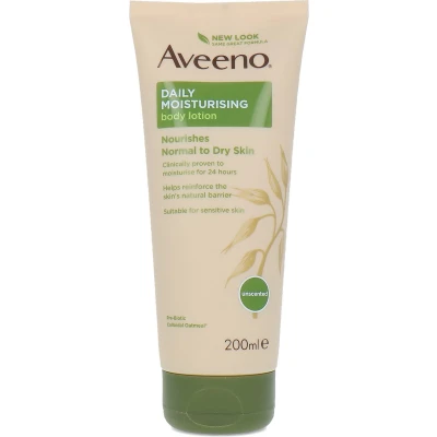 Afbeelding van Aveeno Daily Moisturizing Lotion 200 ml (voor droge huid)