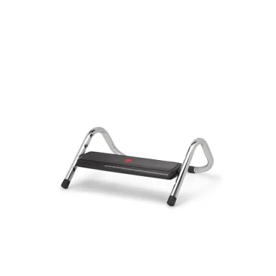 Afbeelding van hjh OFFICE PODI IV 830018 Voetsteun met kantelfunctie, in hoogte verstelbaar, ergonomisch, antislip, zwart