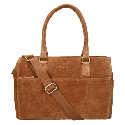 Afbeelding van DSTRCT Laptoptassen Portland Road cognac
