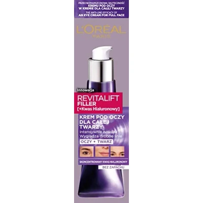 Afbeelding van Revitalift Filler [+Hyaluronzuur] oogcrème voor het hele gezicht 30ml