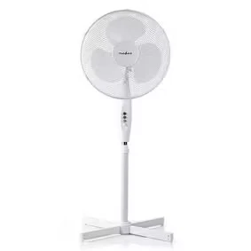 Afbeelding van Staande ventilator Nedis Ø 40 cm (3 standen, Verstelbare hoogte, Zwenkfunctie)