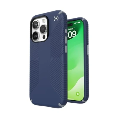 Afbeelding van Speck Presidio2 Grip Apple iPhone 15 Pro Coastal Blue with Microban