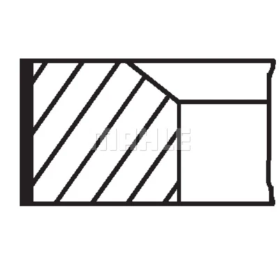 Afbeelding van Mahle Original Zuigerveren 021 58 V0