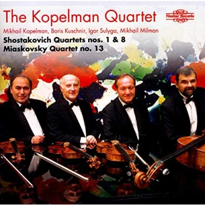 Afbeelding van Kopelman String Quartet Shostakovich, Miaskovsky: Qu (CD)