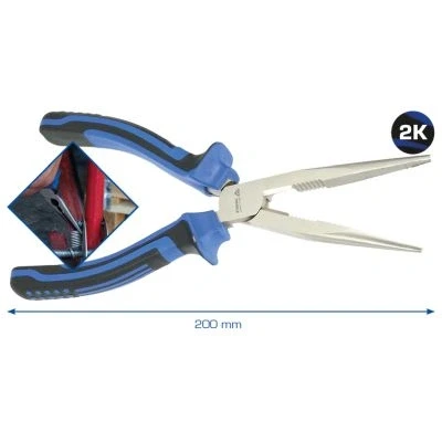 Afbeelding van BRILLIANT TOOLS Telefoontang recht 20 cm staal