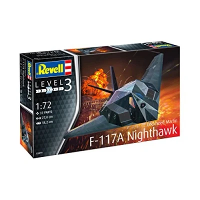 Afbeelding van 1:72 Revell 03899 F 117 Stealth Fighter Plastic Modelbouwpakket