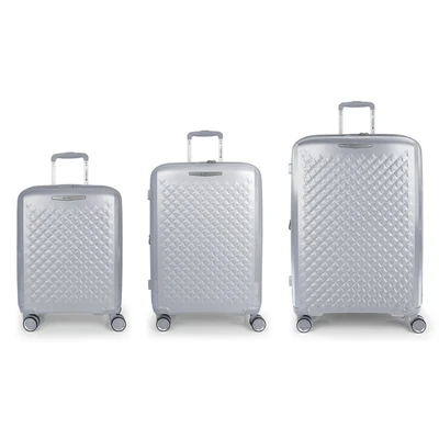 Afbeelding van Gabol Queens 3TEILIG MIT Dehnfalte SET Trolley, Maat: One Size, Plata