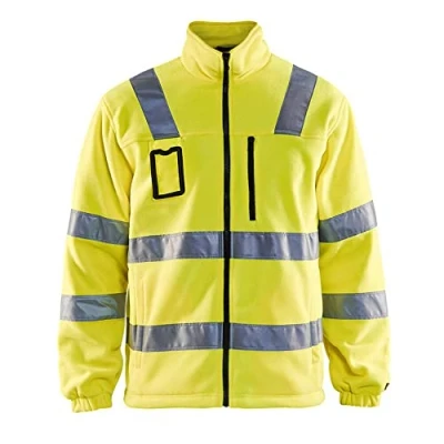 Afbeelding van Blåkläder Fleecejas High Vis Mt L Geel