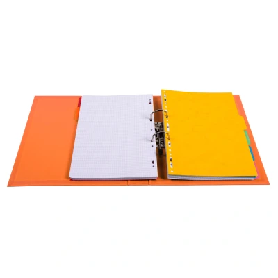 Afbeelding van Ordner PVC Prem&#039;Touc h A4 50 mm oranje per 10
