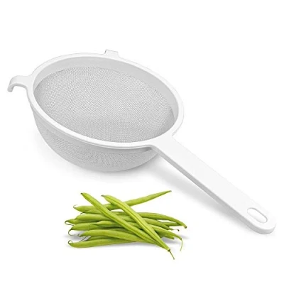 Afbeelding van Metaltex Zeef 18 cm Bylon Wit