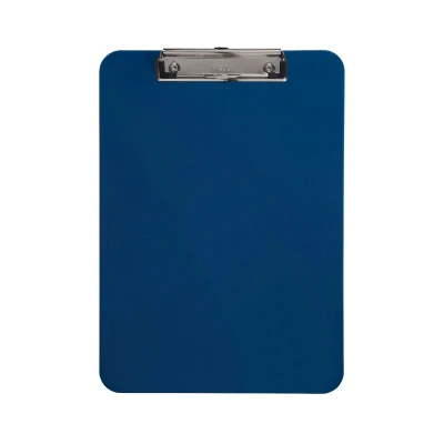 Afbeelding van Schrijfplaat A4 MAUL, kunststof met beugelklem, blauw