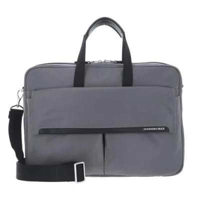 Afbeelding van MANDARINA DUCK Handtas Schoudertas met laptopvak Hunter Urban Briefcase Smoked Pearl Antraciet