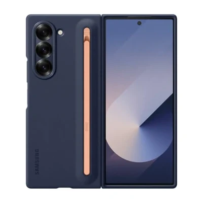 Afbeelding van Samsung S pen Case Telefoonhoesje Voor Galaxy Z Fold6 Marine Blauw
