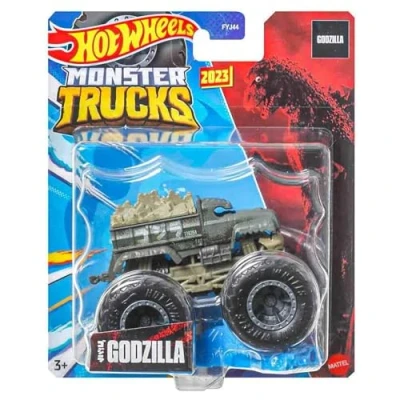 Afbeelding van Monstertrucks Hot Wheels 1:64 Die Cast Voertuigen Auto&#039;s Mattel, Hotwheels:Godzilla
