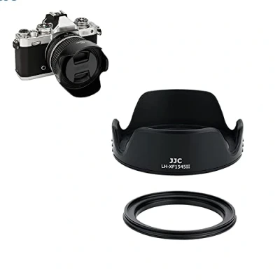Afbeelding van JJC Lenskap met 52mm Adapter Ring voor Canon EF 40mm F2.8, FUJIFILM Fujinon XC 15 45mm F3.5 5.6, XF 18mm F2 R Lens, Nikon NIKKOR Z Lens