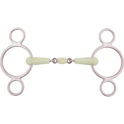 Afbeelding van BR Watertrens Apple Mouth Pessoa 3 rings rvs 18mm 13,5 1 Kleur Grijs