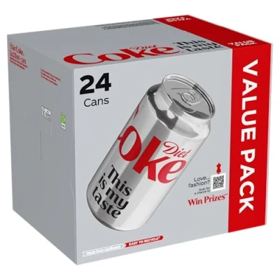 Afbeelding van Diet Coke 24 x 330ml Cans