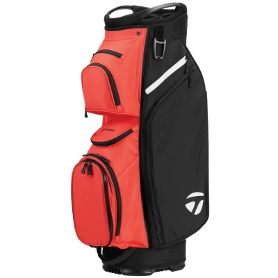 Afbeelding van TaylorMade Cart Lite Cartbag 2024 Zwart Rood