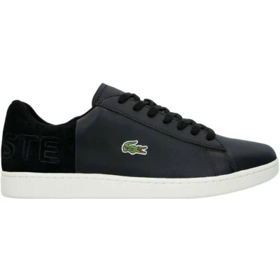 Afbeelding van Lacoste Carnaby EVO Heren Sneakers Zwart Maat 46