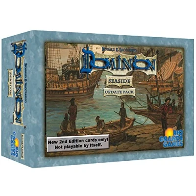 Afbeelding van Rio Grande Games: Dominion: Seaside 2e Editie Update Pack Uitbreidingskaartpakket, Games, Leeftijd 14+, 2 4 Spelers