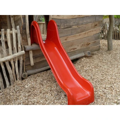 Afbeelding van Intergard Glijbaan rood speeltoestellen speelplaats polyester 190cm