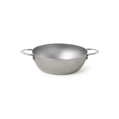 Afbeelding van De Buyer Hapjespan met 2 handvaten Mineral B ø 24 cm / 2.5 liter zonder anti aanbaklaag
